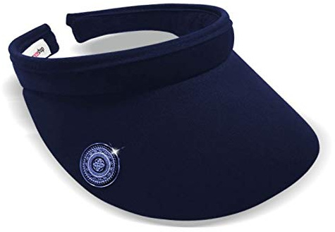 Surprizeshop New 2020 Ladies Clip Golf Sun Visor - Navy Blue