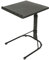 Rocita Beistelltisch, klappbar, tragbar, klappbarer Tisch für Laptop, höhenverstellbarer Tisch für Schlafzimmer, Wohnzimmer, Bett – zusammenklappbar – höhenverstellbar (43 x 43 x 58 – 69 cm), schwarz