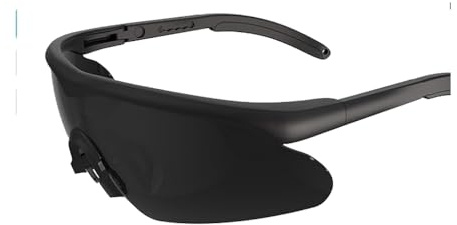 Swiss Eye Takt. Schutz-/Schiessbrille Raptor PRO inkl. Wechselscheiben und Etui/Rahmen: schwarz