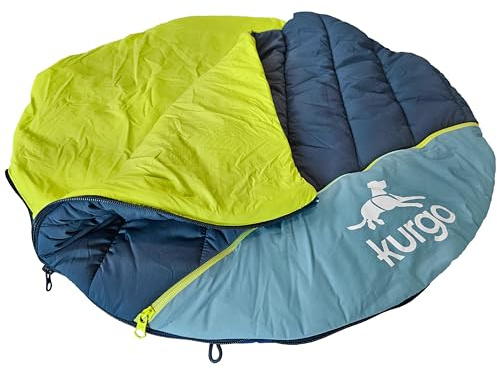 Kurgo Pup Sack, Hundereisebett für draußen, Haustierschlafsack für Camping und Wandern