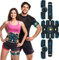 AILEDA EMS bauchmuskeltrainer,Sicher Effektiv Schneller EMS Trainingsgerät Ganzkörper Muskeltrainer, 8 Modi & 19 Intensitäten,USB Wiederaufladbar EMS Bauchtrainer Ganzkörper ABS/Bauch/Arm/Bein