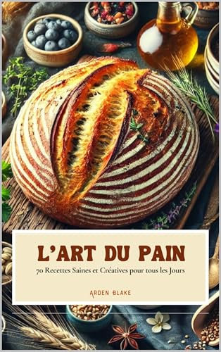 L'Art du Pain: 70 Recettes Saines et Créatives pour Tous les Jours