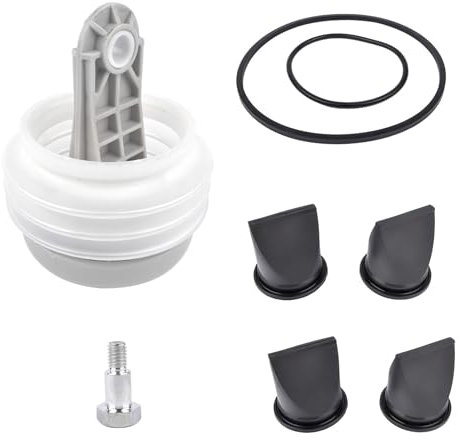 1-1/2in Duckbill Valve Pump Bellows-kit med O-ringbyte för S T J VHT VG Series Vakuumpump, Premium ABS Gummi Metalllegering Material, Enkel Installation för Effektivt Vattenflöde