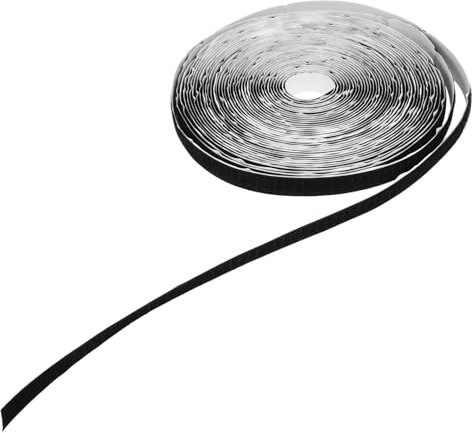 VALICLUD 1rolle Doppelseitiges Selbstklebendes Klettband Und Vielseitiges Befestigungsband Für Und Büro Für Einfach Zu Verwenden Und Wiederverwendbar
