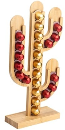 Alipis Porte-dosettes De Café Bambou Organisateur De Dosettes De Café Support à Dosettes De