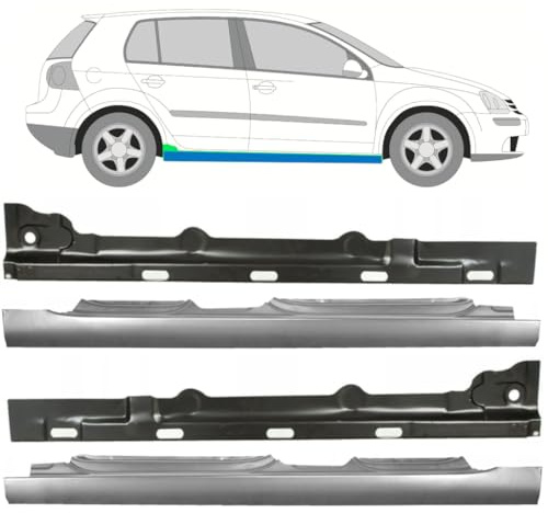 Reparaturblech innen + außen Schweller für Volkswagen Golf 5 2003-2009