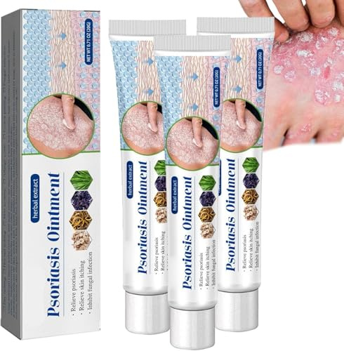 1/2 PCS Crema Antifúngica, Para Aliviar la piel Jock Picazón,Alivia Rápidamente los Irritación Y Enrojecimiento en el Cuerpo,Pie De Atleta, Alivia la Picazón,Antifúngico (3)