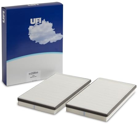 UFI Filters, Filtro de Habitáculo Antipolen 53.228.00, Filtro de Habitáculo de Recambio, Apto para Coche, Aplicable en Varios Modelos BMW y BMW Alpina