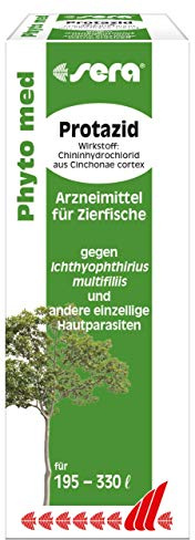 sera Phyto med Protazid 30 ml - pflanzliches Arzneimittel gegen Ichthyophthirius multifiliis und andere einzellige Hautparasiten