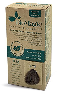 BIOMAGIC HAIR COLOR- 6/72 DARK BEIGE BLONDE