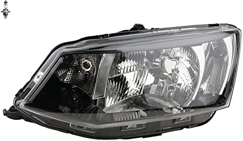 Johns, Scheinwerfer Halogen kompatibel zu Skoda Fabia NJ 14-15 Links LWR + Leuchtmittel