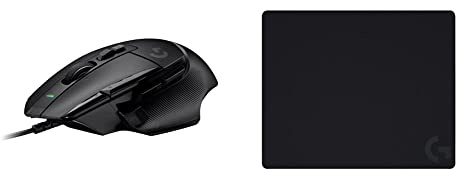 Logitech G G440 Hard Gaming Mouse Pad, Optimised for Gaming Sensors, Low Surface Friction, Non-Slip Mouse Mat, Mac and PC Gaming Accessories, 340 x 280 x 5 mm