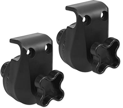 2 Pcs Garden Swing Plastic Fittings for Canopy Frame Plastic Fittings to Attach Canopy Frame to Swing Frame Durable and Adjustable Match 20-23mm Diameter