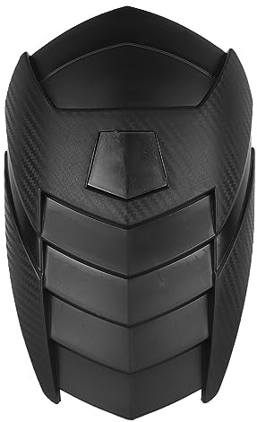 Buachois Parafango Posteriore per Moto, Paraspruzzi Protettivo in Plastica ABS Parafango Posteriore per Ruota Posteriore, 28 X 19 X 4 Cm Parafango Posteriore per Moto