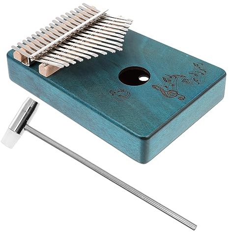 SAFIGLE Fingerklavier Instrument Tragbar Töne Daumenklavier Kalimba Heim-musikinstrument Musikinstrumentenbedarf