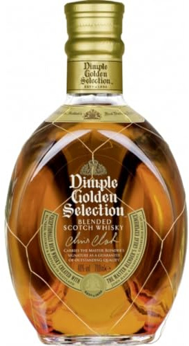 Dimple Golden Selection Blended Scotch Whisky Whiskey 700 Milliliter