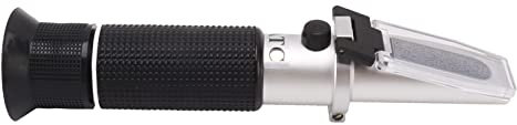 Brix Refraktometer 10-30 Tragbares Handhydrometer Zuckergehalt aus Aluminium Obst, Honig und andere zuckerhaltige Getränke