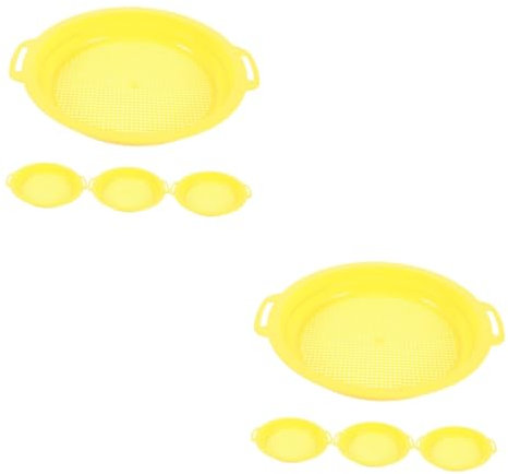 BESPORTBLE 8piezas De para Prospección Colador y para Filtrar y Minerales Herramienta para Detección Playas y Ríos