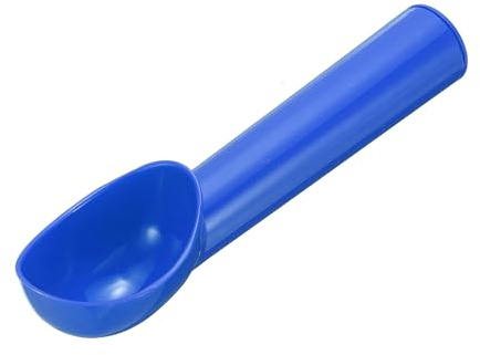 sourcing map Cucharas de helado, cucharas de frutas, cuchara de sandía, herramientas de cocina para helado, yogur, magdalenas, melón, bola azul