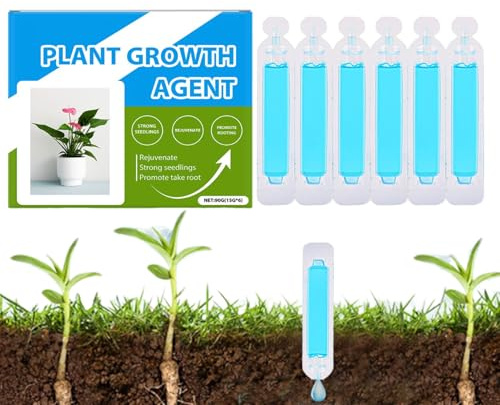 Alimento Vegetal Líquido,Abono Líquido Rico En Nutrientes | Kit de Cuidado Natural Multiusos Para Propagación Crecimiento de Hortalizas Plantas de Interior Flores Frutas
