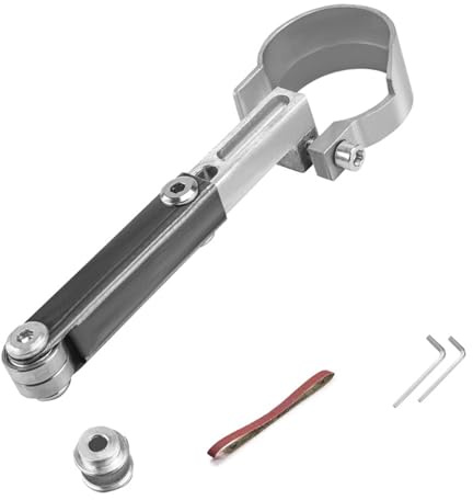 Adaptador de soporte de lijadora de banda para amoladora de ángulos 100/115/125 para amoladora de madera/metal, accesorios de pulido para amoladora de ángulos