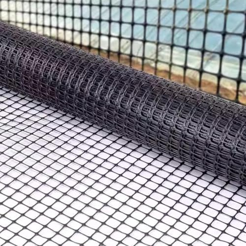 Kraftigt återanvändbart trädgårdsnätstaket för djur – flexibla plastbarriärer för kaniner getter hjort – s (1,3 x 50 m/4,26 x 164 fot)