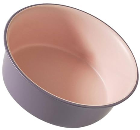 Artibetter Lavabo Multifonction en Plastique Bicolore 1 Grand Taille Bassin pour Nettoyage Visage et Bain des Pieds Usage Domestique Couleur Rose Violet