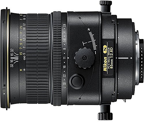 Nikon PC-E Micro 85MM F2.8D ED - Objetivo para Montura F (Distancia Focal 85 mm, Apertura f/2.8) Negro