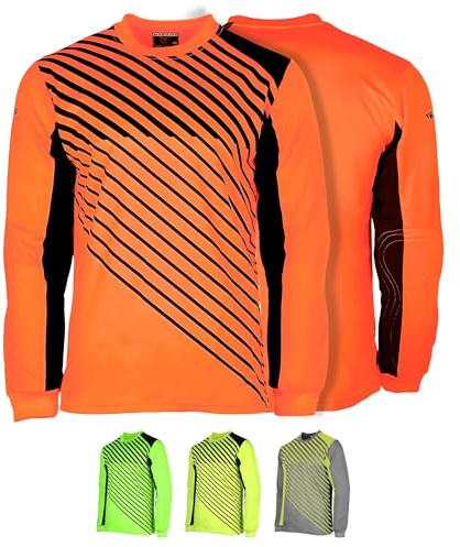 Vizari Arroyo Fußball-Torwarttrikot, langärmeliges, gepolstertes Torwartshirt für maximalen Schutz und Leistung