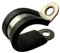 TR Fascette stringitubi passacavi gommate (5 Pezzi) 18mm in Acciaio Inox