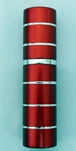 Refillable Perfume Atomiser Atomizer Aftershave Travel Spray Miniature Bottle 5ml (Red and silver) … …