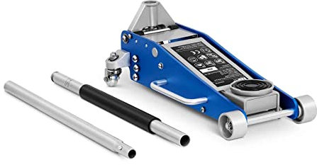 MSW MSW-TJ2500 Rangierwagenheber 2.500 kg Hubbereich 100 bis 465 mm hydraulischer Wagenheber Autoheber Werkstatt