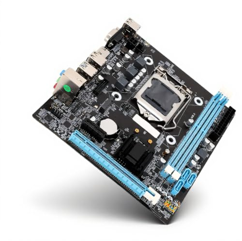 Scheda madre H81 MATX, per Intel LGA 1150, supporta Core I3 i5 i7, per Xeon E3 V3, per processori Celeron G, DDR3 a doppio canale (1600 MHz), 1 x PCIe X16, NVMe NGFF, SATA 6 GB s