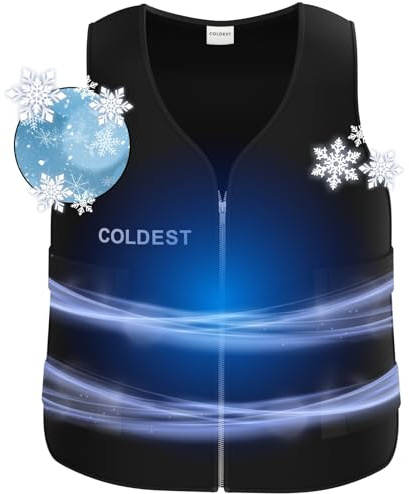 Coldest Cooling Vest Ice packs for Hot Weather Men and Women, Cycling, Running, Warehouse, Cool Jacket