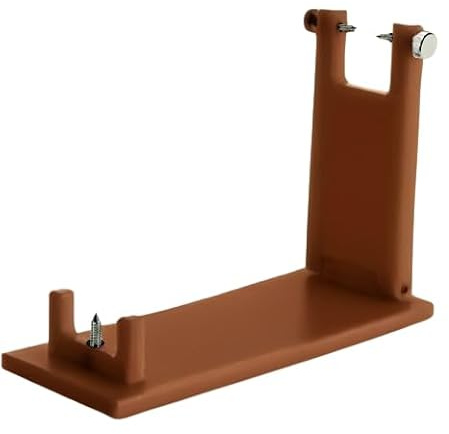 BALSAT Support à jambon en polyéthylène en fibre alimentaire pliable. 410 x 170 x 15 mm. Disponible en marron et blanc. Marron