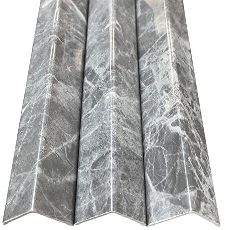 Schwellenstreifen, Bodenübergangsstreifen, PVC-Kantenschutz for Keramikfliesen-Tapeten, kollisionssichere Schränke, scharfe Ecken, Kantenverkleidung, Stoßstange (Farbe: Stil 4, Größe: 4 cm/1,57 Zoll B