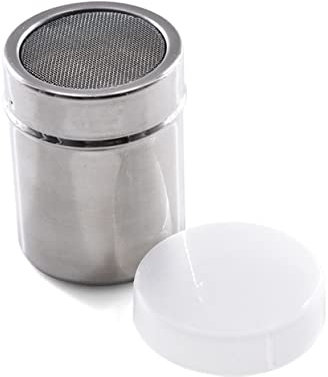 LIFKOME Seasoning Shaker Pepper Shaker Stainless Steel Mesh Small Size with Magnetic Lid for Kitchen Baking and Cooking Use