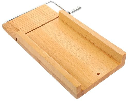 Amosfun Cortador De Queso Portátil Profesional Con Alambre Inoxidable Cortador De Carne Manual Rebanador De Queso