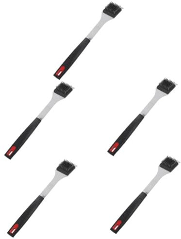 ibasenice 5 Pezzi Spazzola Per Griglia Setola Barbecue Accessori Per Grigliate Multifunzionale Spazzola Per La Pulizia Scrubber Strofinare Griglia Di Pulizia Utile Detergente Per Griglie Pp