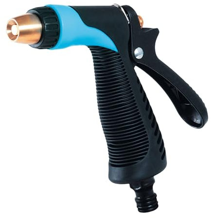 Cellfast Pistola per Irrigazione Pistola da Giardino Spruzzatore Irrigazione Giardino con Flusso d'Acqua Controllabile per Prato Fiori Piante Blocco del Funzionamento Continuo Max cellPRO