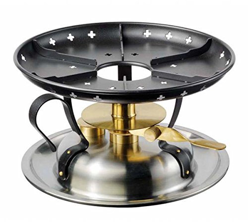 Stöckli Raqulette Classic Dochtenbrennerrechaud Inox, 7567.50