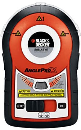 Black & Decker BDL170 Bullseye AnglePro - Nivel láser autonivelante con proyección de ángulos