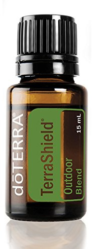 doTERRA - TerraShield Essential Oil Repellent Blend - Outdoor Protection Defense Acts as Effective, Natural Barrier; For Diffusion or Topical Use - 15 mL