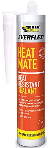 Everbuild heatbk 310 ml Silikon Hitze Mate Versiegelungsmittel – Rot
