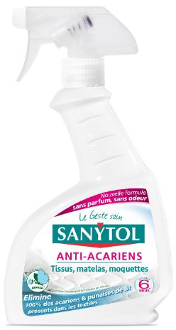 Sanytol 33635110 - Desinfectante líquido antiácaros (300 ml)