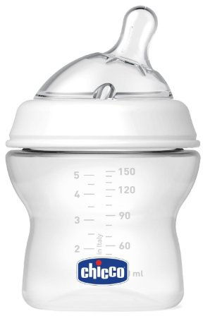 chicco - biberon step up 150ml 0m+ silicone 80711
