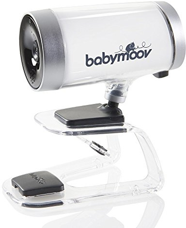 Babymoov Video-Babyphone Babycamera 0% Emission - strahlungsfrei im Kinderzimmer, unbegrenzte Reichweite, Steuerung über Smartphone/ Tablet-App