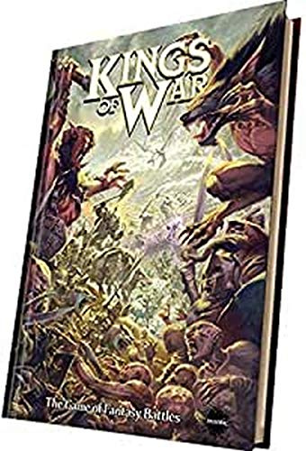 Mantic Games KW1 - Kings of War 2nd Edition Hardback Rules - Tabletop Fantasy Game Battle with Claw and Warhammer