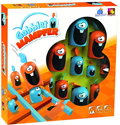 Asmodee | Blue Orange | Gobblet Mampfer | Kinderspiel | Brettspiel | 2 Spieler | Ab 5+ Jahren | 5+ Minuten | Deutsch | Mehrsprachig