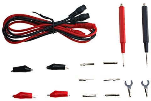 1 set Multifunction Digital Multimeter Probe Test Leads cable Alligator Clip by FamilyMall